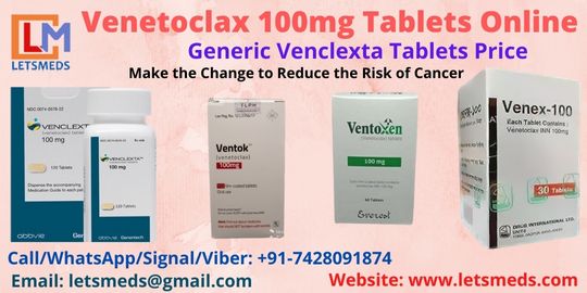 Buy Venetoclax Tablets Online | Generic Venclexta 100mg Price Philippines image 1