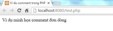 Comment trong PHP
