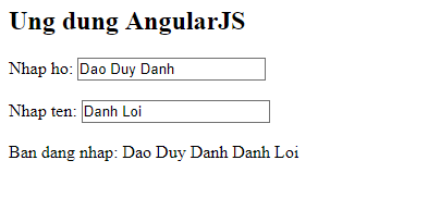 Thành phần Controller trong AngularJS